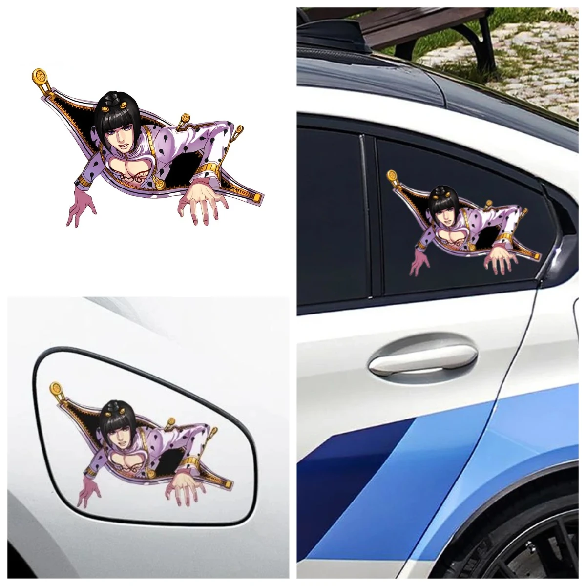 

Jojo Car Stickers Vinyl The Whole Body PVC Glue Sticker Fashion Scratch Resistant Decorative Applique