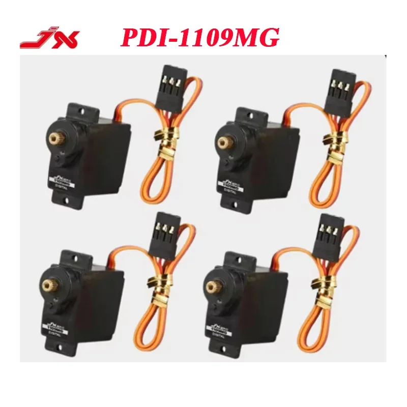 JX Servo PDI-1109MG 9g 2.5kg Metal Gear Digital Mini Servo for Fixed-wing 1/18 RC Car Boat Robot Arm Helicopter