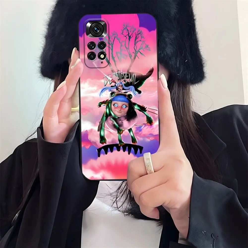 Ashnikko Singer Phone Case Fundas for Xiaomi Redmi Note 14 10 13 12 Pro POCO F4 F5 X5 Pro 12 13 11T Lite Ultra Cover