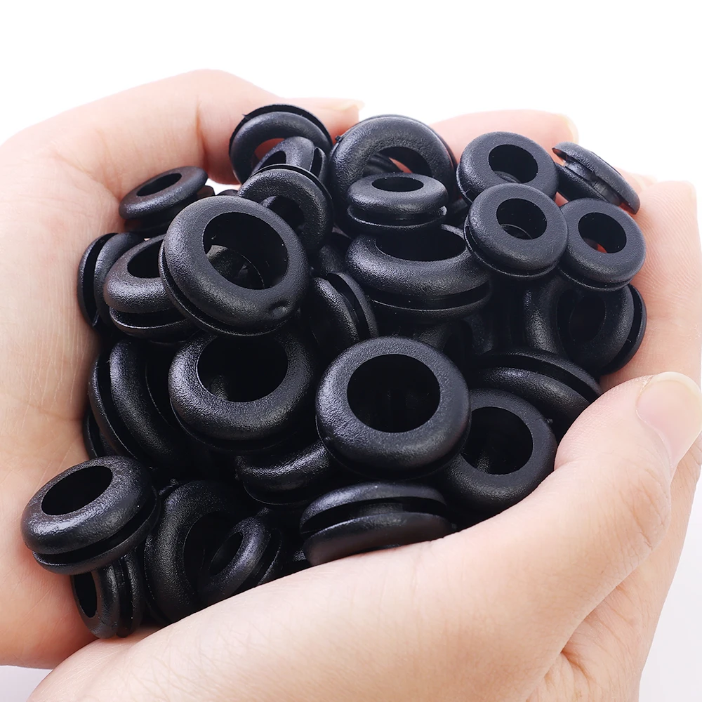 8/10/12/14mm Rubber O-ring Sealing Washer Plumbing Gasket Oil Resistant Automobile Plumbing Faucet Water Repair Cable Guard