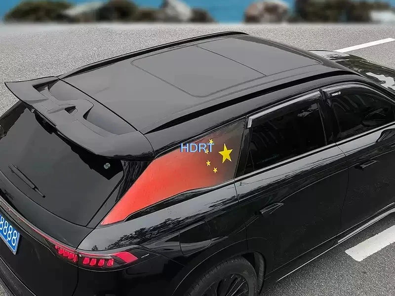 For Chery Tiggo 9/Jaecoo 8 J8 2023 + Car Styling Front Racing Grills Tail Exhaust Leaf Fender Cover Rear Trunk Luggage Rack Trim