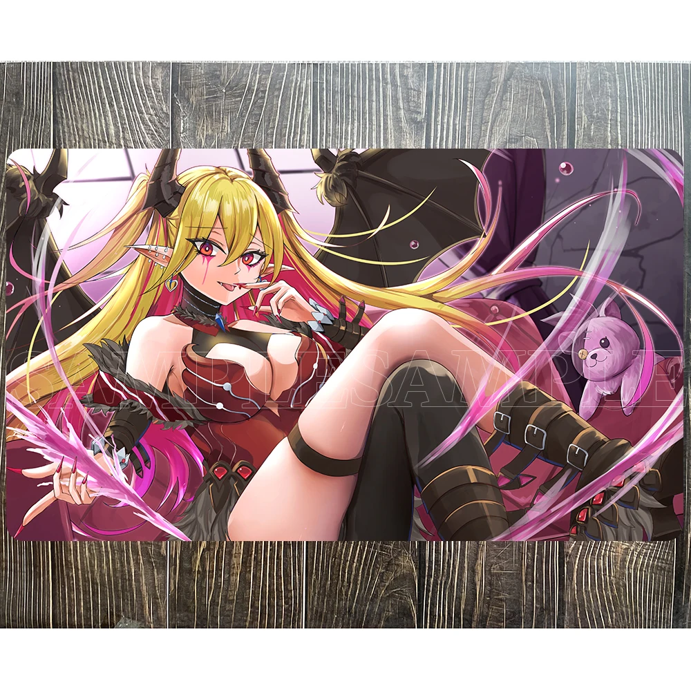 Yu-Gi-Oh Playmat Lacrima the Scarlet Sorrow YGO Mat TCG Yugioh M-368