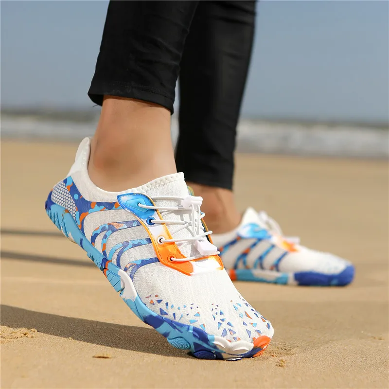 Unisex Quick-Drying Barefoot Water Shoes, Non-Slip, Breathable, Lightweight, Suitable for Swimming, Diving, Surfing, Beach, Yoga, Fitness, and River Tracing