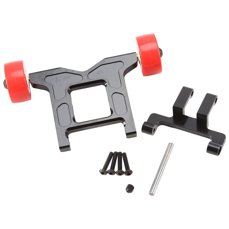 Metal Wheelie Bar and Mount Set for 1/10 Arrma Granite VORTEKS Big Rock KRATON Typhon RC Car Upgrades Parts,2