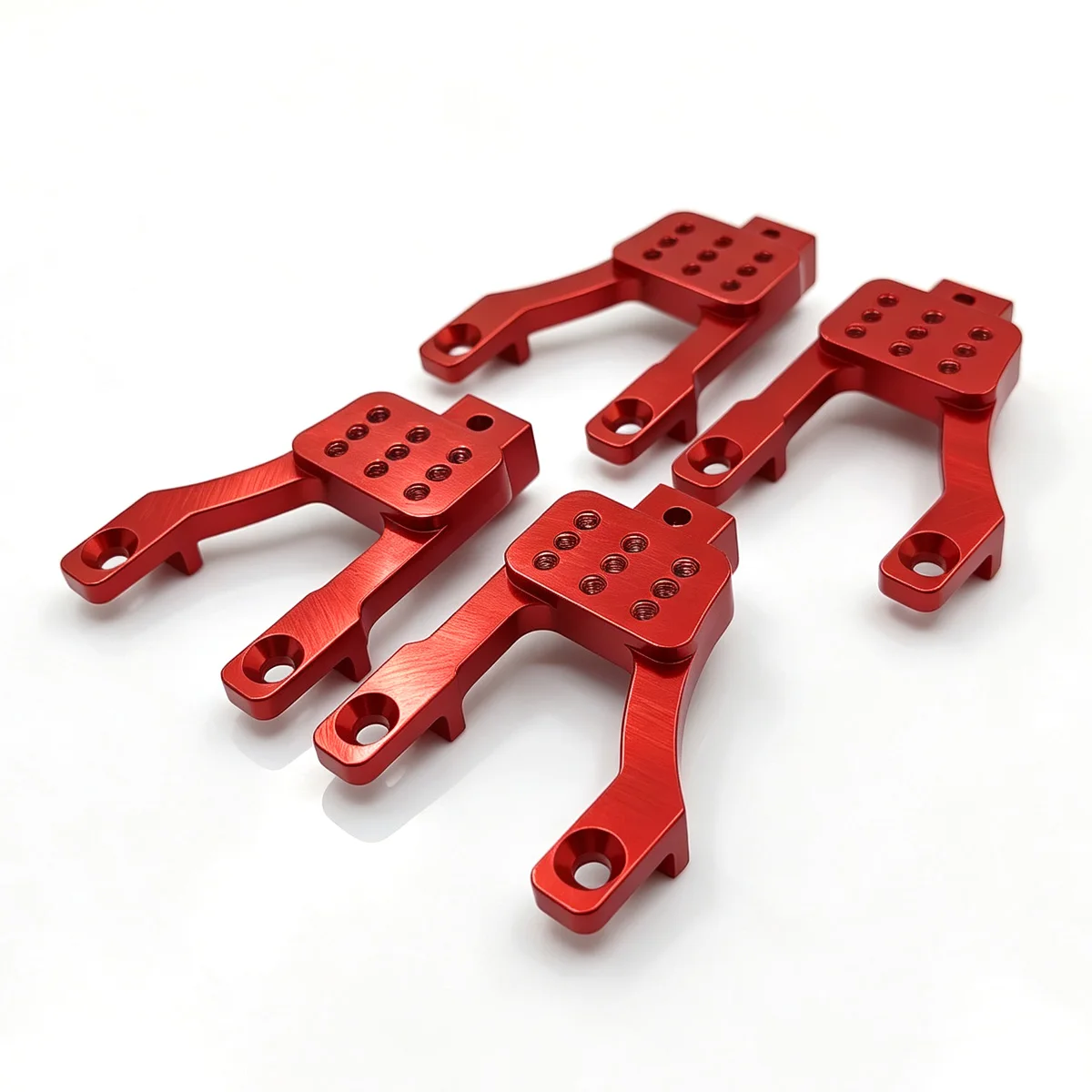RC Car Front and Rear Suspension Bracket Set Fit for MN 1/12 MN128 MN86 G500 Modification Remote Control Car Parts