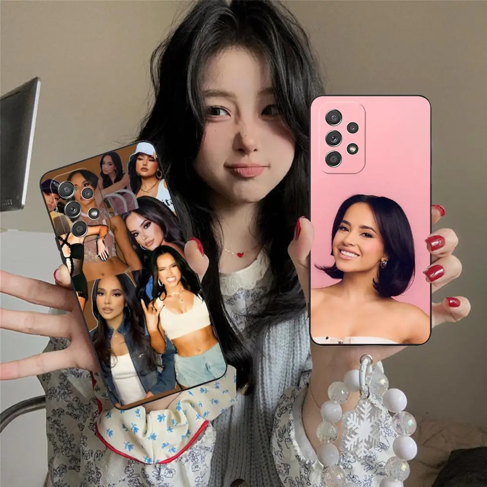 حافظة لهاتف سامسونج جالاكسي A73 72 71 70 56 55 54 53 52 36 35 34 23 16 15 5G غطاء حماية ملون