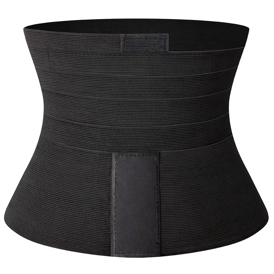 Women Waist Bandage Wrap Trimmer Belt Waist Trainer Shaperwear Tummy Control Slimming Fat Burning For Postpartum Sheath Belt