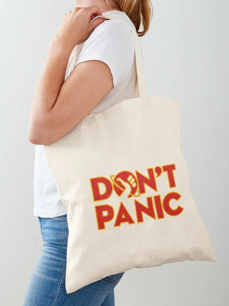 

Don't panic The Hitchhiker's Guide to the Galaxy Tote Bag Women's bag bags luxury women large size bags Cloth bags