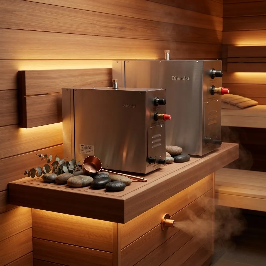 Stainless Steel Spa Sauna Steam Engine Automatic Steam Generator Hotel Sauna Steam Engine