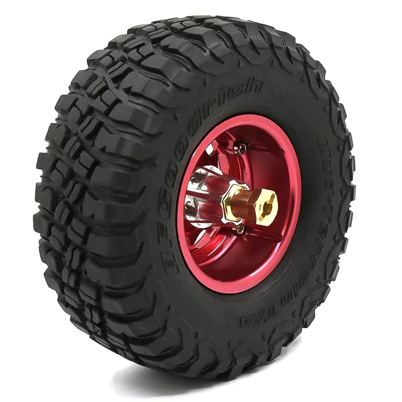 4 قطع 12/15/17 ملم محول عجلة سداسية، محور عريض لزاحف TRX4 SCX10 RC، ألومنيوم باستخدام الحاسب الآلي، شديد التحمل