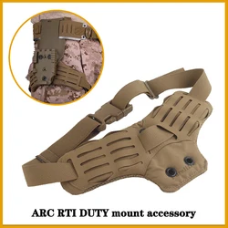 ARC RTI DUTY mount thigh strap/leg platform holster base help secure quick release QLS buckle MOLLE Mount Tactical belt Hunting