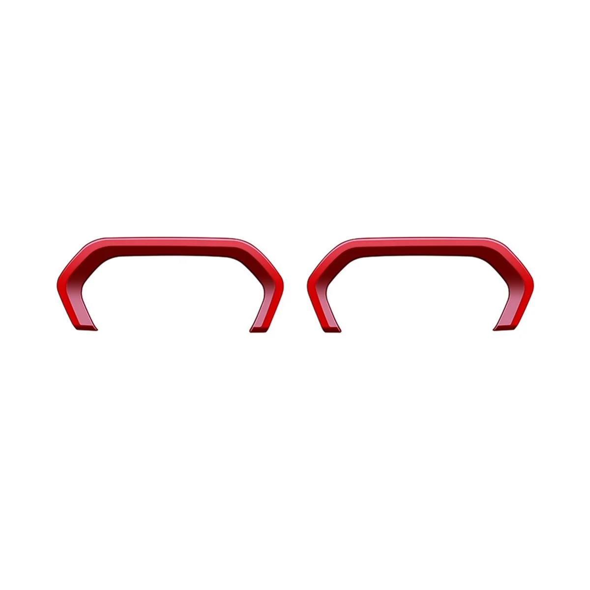 

Car Rear Fog Lamp Frame Fog Light Eyebrow Trim Sticker for Subaru Forester 2025 Car Exterior Accessories,B AD39