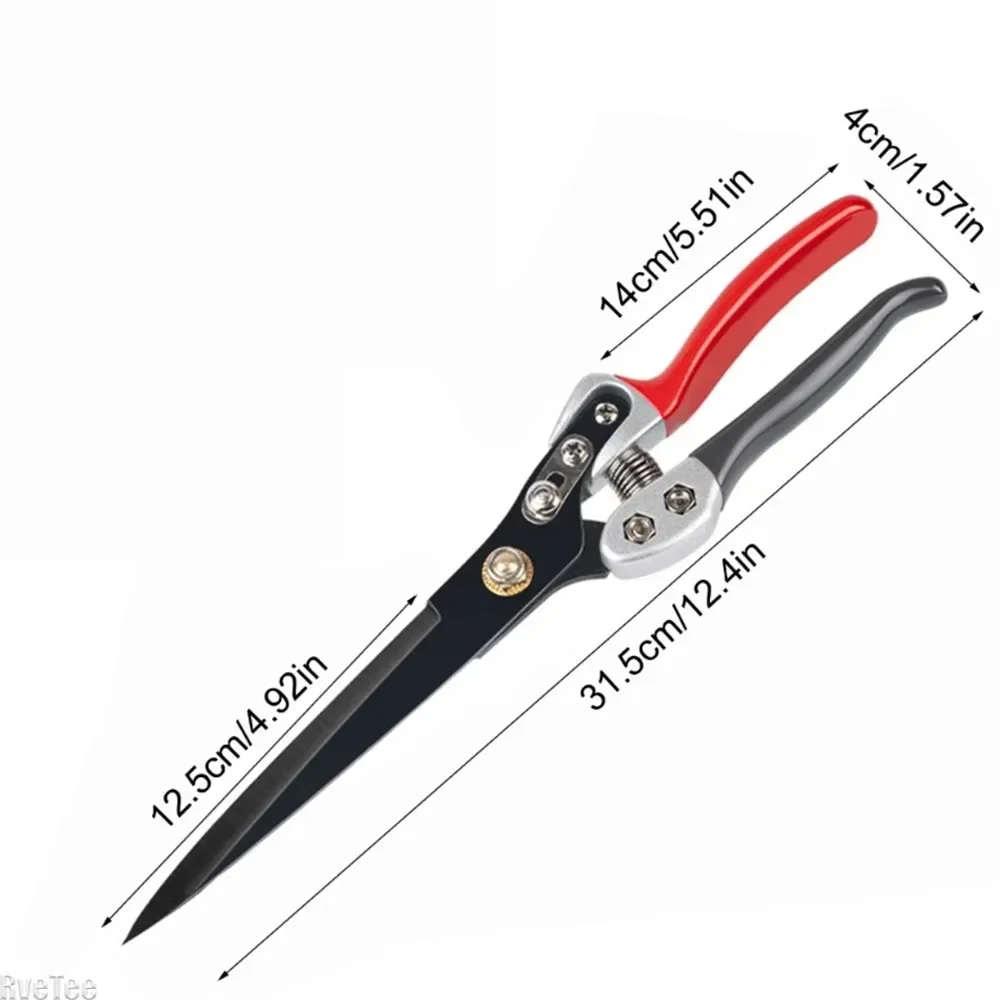 Hand Shears for Sheep Multifunctional Sheep Shear Wool Shear Trimming Scissor with Spring Suitable for Garden Tools