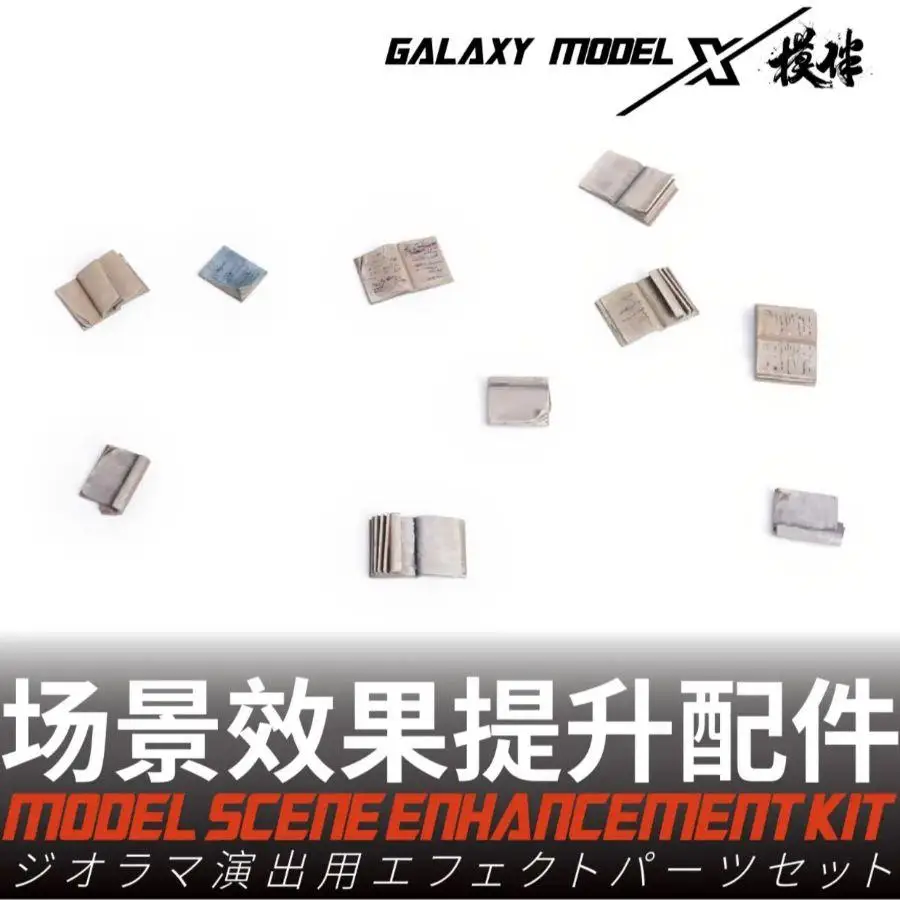 Galaxy FS48010 1/48 PILOT'S FLIGHT MAP BOOKLET(60 PCS) Model Scene Kit 3D Print