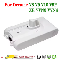 25.2V 5000mAh Replacement Vacuum Cleaner -Spare Battery for Xiaomi Dreame V8,V9,V10,V10Pro,VVN3,VVN4,VVN5 XR Lithium Ion Battery