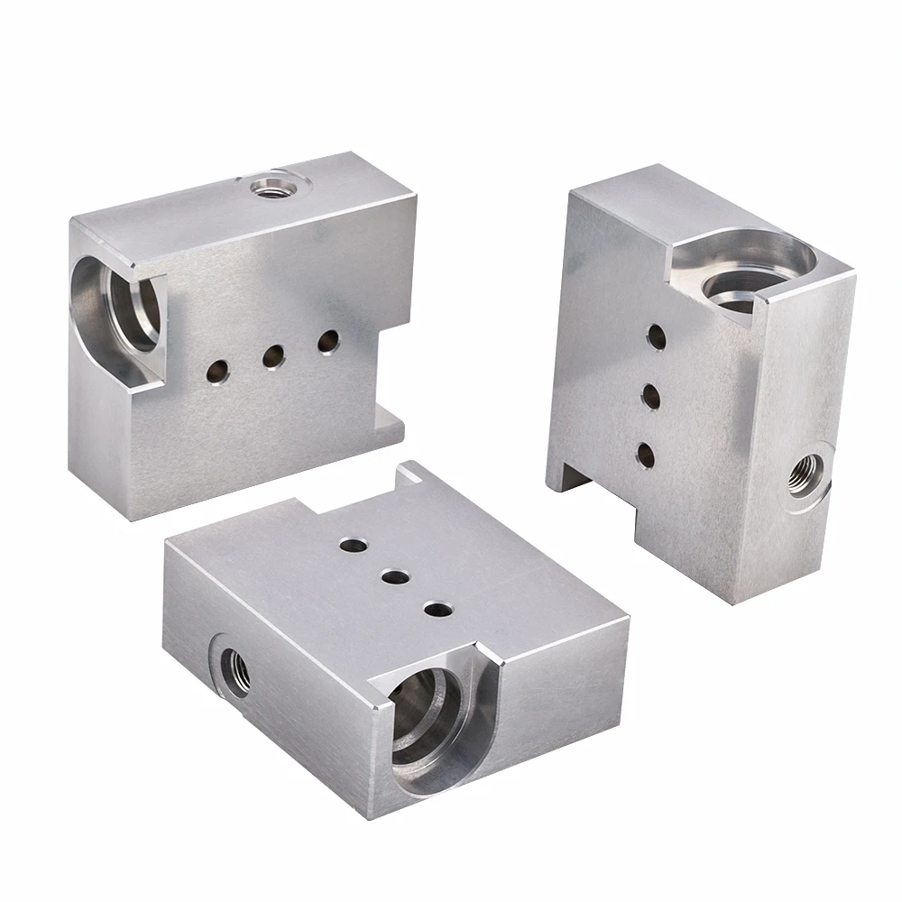 

Изготовленное на заказ числовое управление клапанным коллектором Обработка Токарно-фрезерное оборудование Блоки гидравлического коллектора