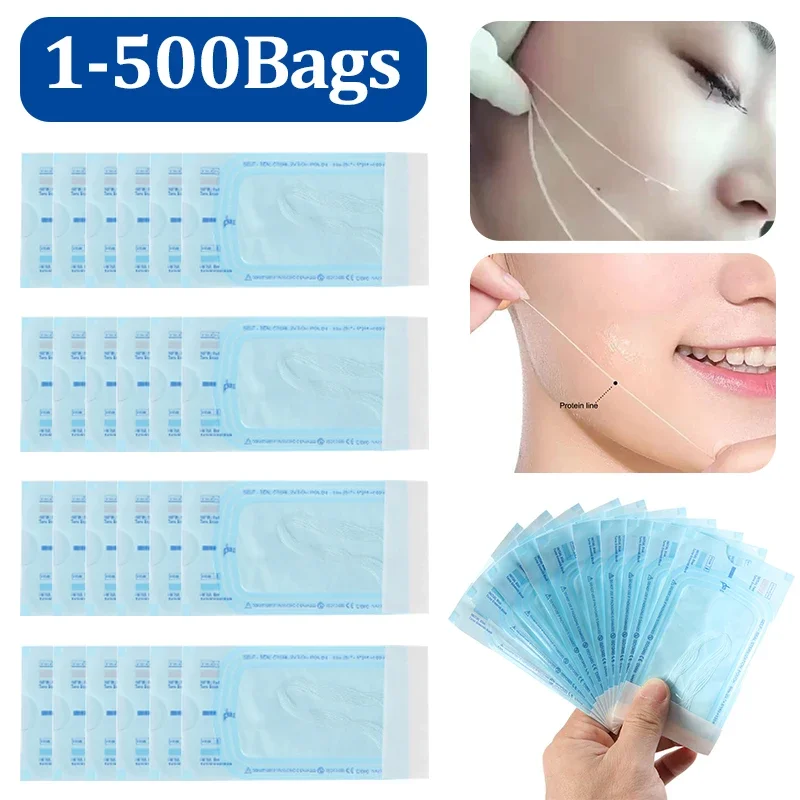 12-6000Pcs Protein Thread Collagen Face Lifting Thread Anti Aging Face Filler Wrinkle Remove Collagen Thread Carved Essence Care