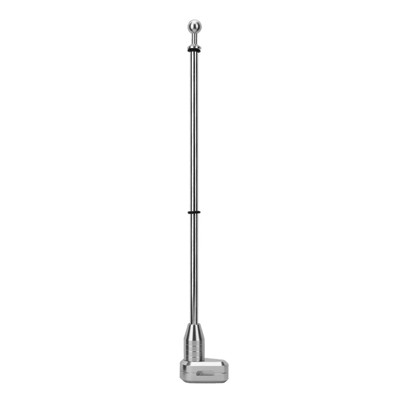 Motorrek Vlaggenmast Zijvlag Pole Mount Bagagerek Voor Harley Sportster XL883 Touring FLHT Road King Glide
