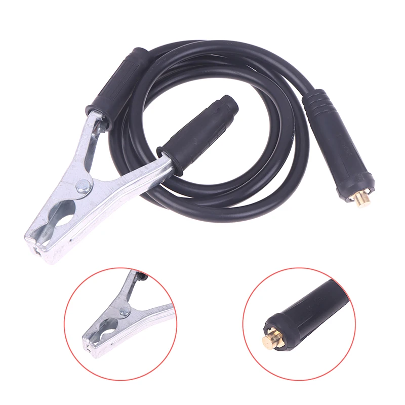 1Pc High Conductivity Welding Earth Cable Clamp Clip 150A 120cm/200cm/300cm For MIG TIG ARC Welder Ground Cable