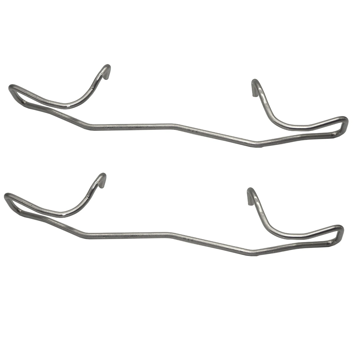 2pcs Rear Left Right Brake Pads Fittings Caliper Spring Fit Retainer Anti-Rattle Clip Fix Accessories For VW GOLF MK7 2013-2020