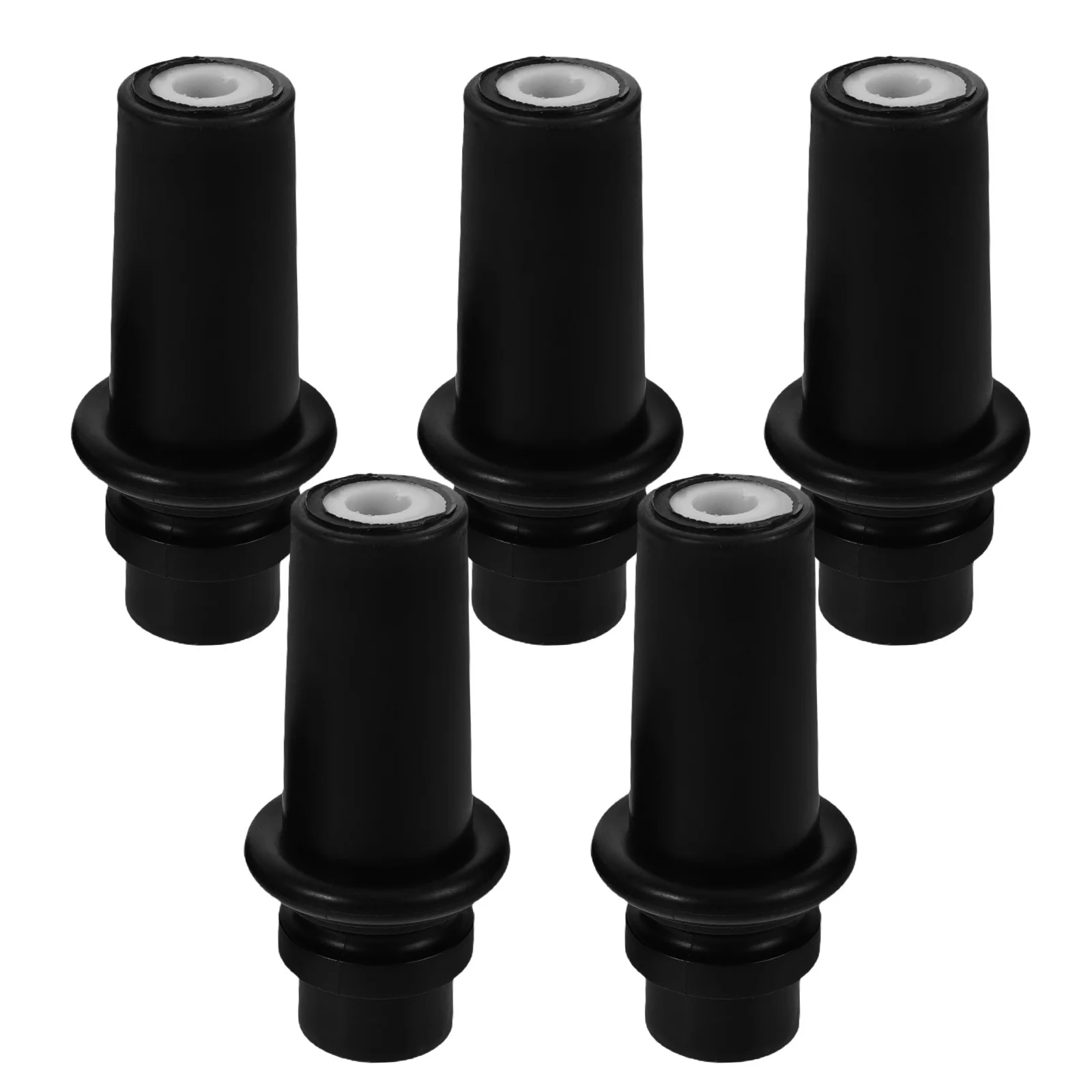

5Pcs Cello Endpin Stopper Anti-Slip Floor Protector Replacement Parts Instrument Accessories for Practice