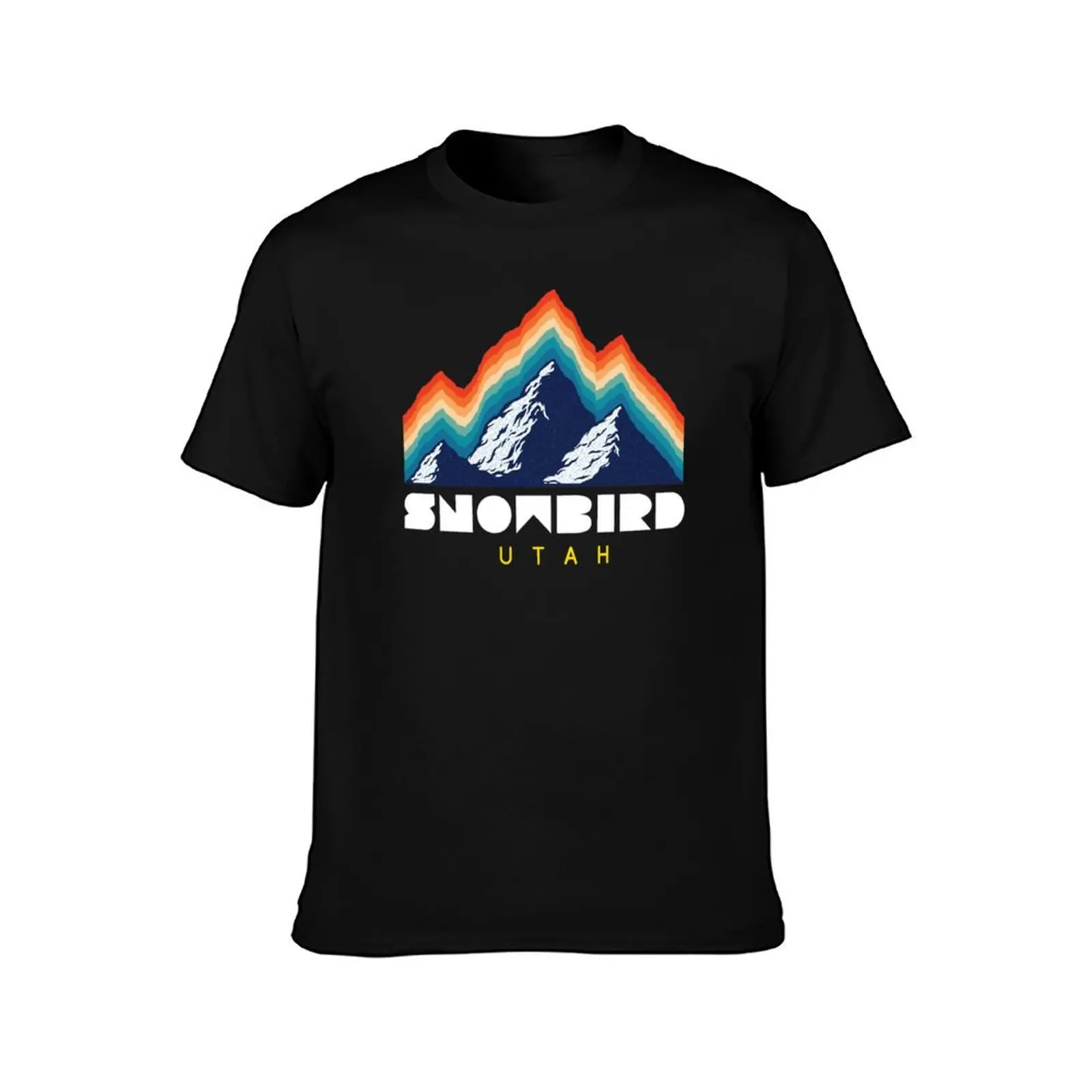 Snowbird, Utah - Retro Ski T-Shirt Cool Feeling Summer Tee Shirt T-Shirt