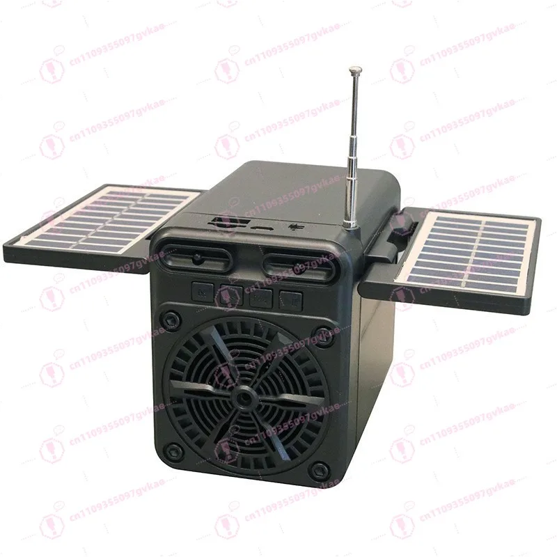 X9 Solar Emergency Charging FM Radio Multi-function Bluetooth Speaker Plug-in Card Plug-in U Disk Charging