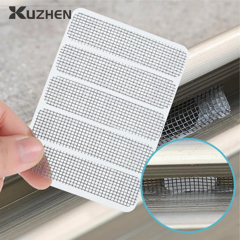 5/10/20Pcs Window Screen Repair Sticker Window Net Anti-mosquito Mesh Door Mosquito Netting Patch Repair Broken Hole Screen Net