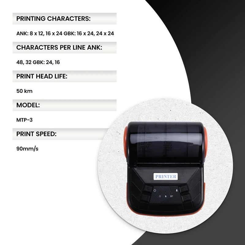 MAKE Portable-High-Speed-Bluetooth-Printer-Mini-Thermal-Inkless-Printer-Long-Battery-Life-For-Android,-IOS,-Windows-EU-Plug