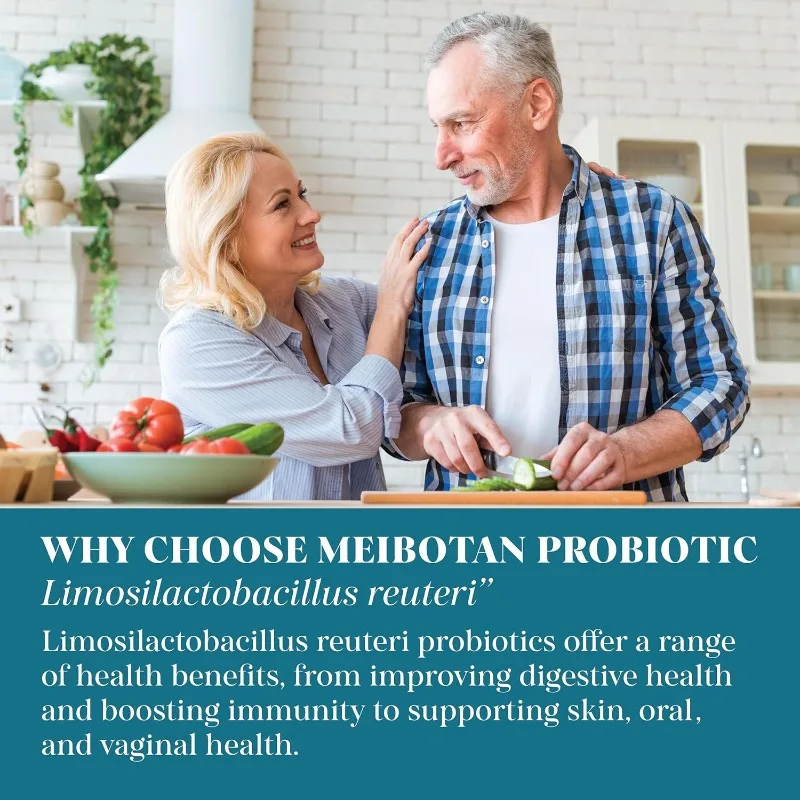 25 billion CFU of Lactobacillus containing probiotics - promoting immunity and intestinal health -60 capsules of vegetables