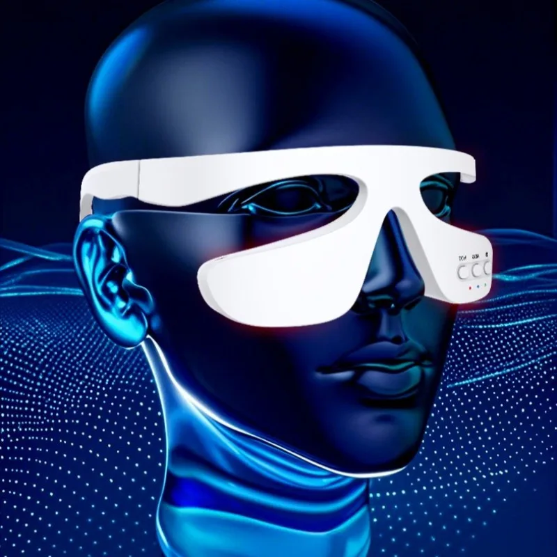 جهاز تجميل العين بالضوء الأحمر، أداة تدليك العيون، إزالة الهالات السوداء، معدات التجميل، الأجهزة الجمالية المهنية #4