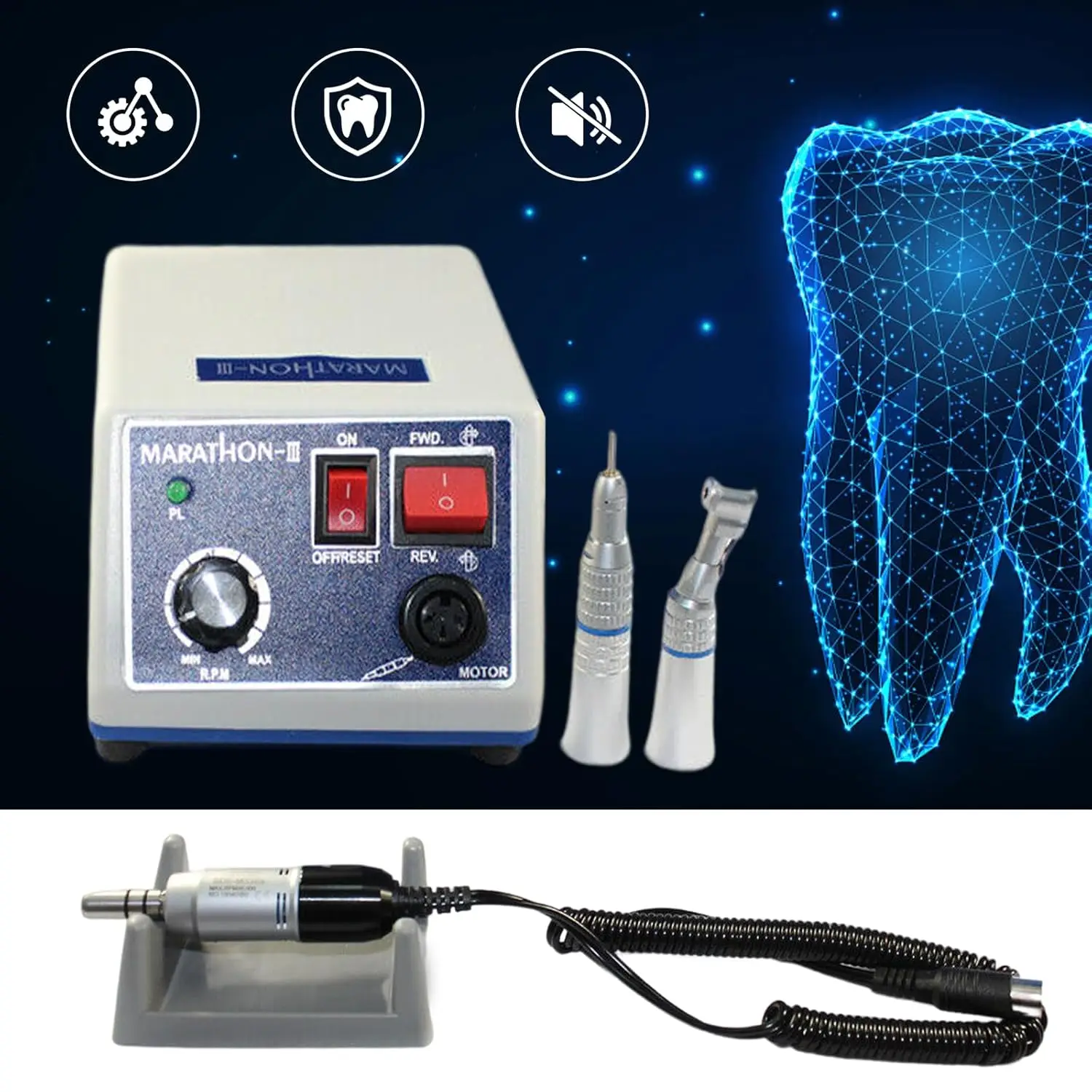 lectric micromotor laboratory micromotor dental micro motor polishing n3+35k tabletop centrifuge dentist micro motor