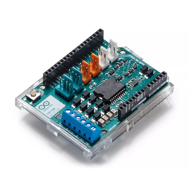 Arduino Motor Shield Rev3 A000079 L298P placa de accionamiento de puente completo dual UNO R3