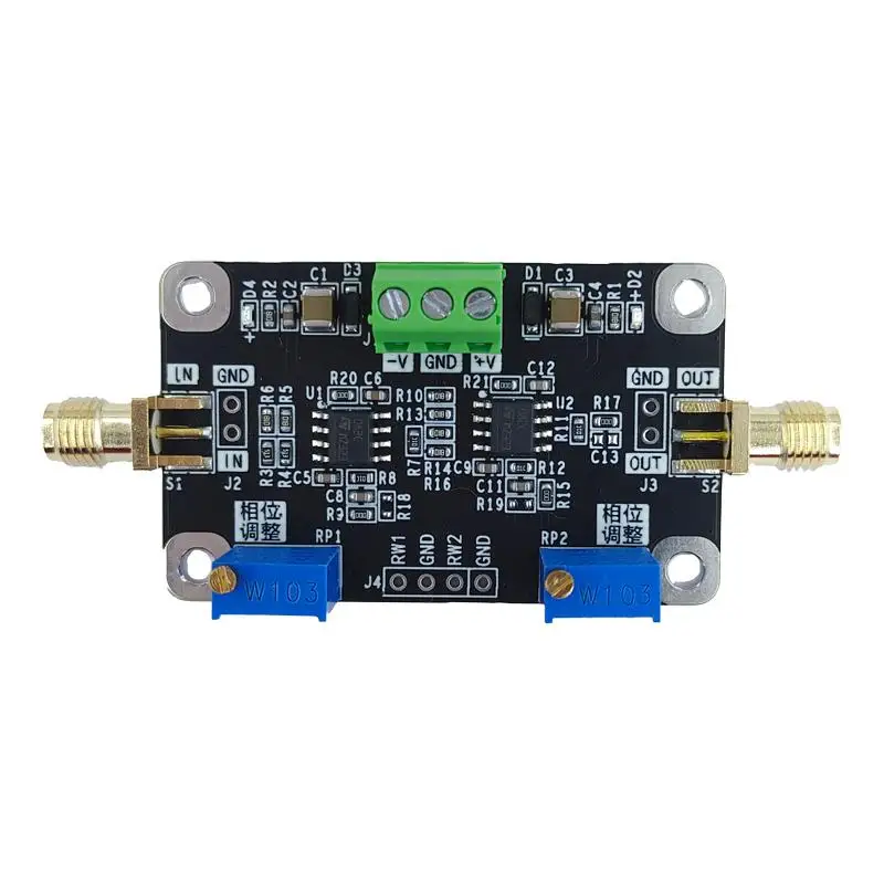 Simulate Adjustable Phase-shift Amplifier Module and Customize Phase-shift Frequency Within the Range of 0-350 Degrees