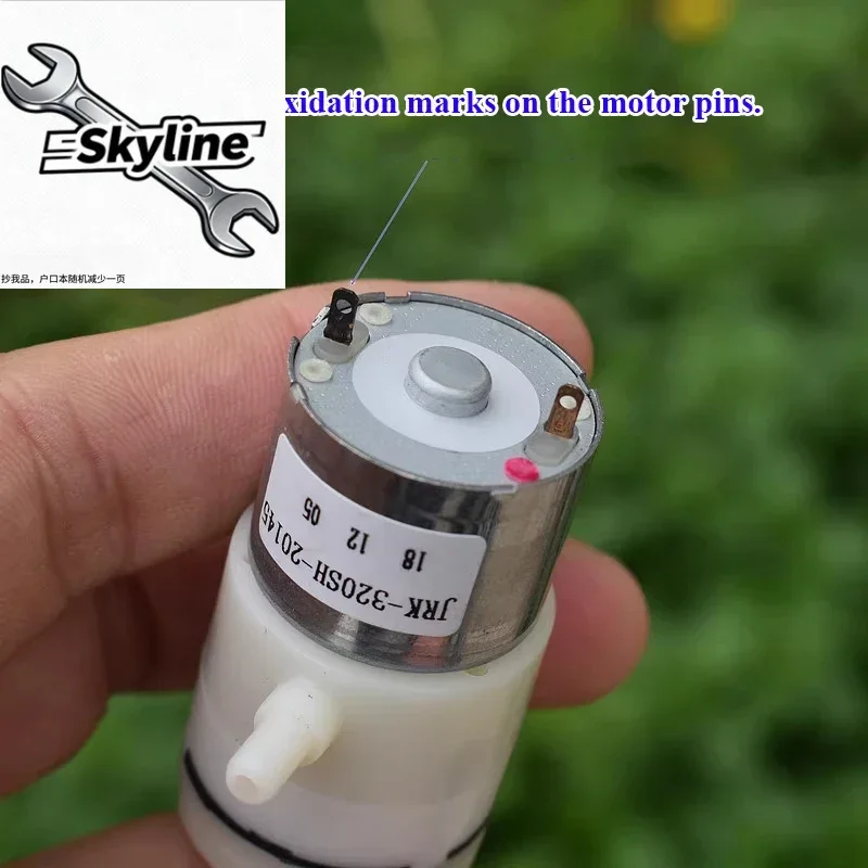 Small Mini AM320HPM Diaphragm Pump 320 Motor Vacuum Air Negative Pressure Suction DC 3V 3.7V