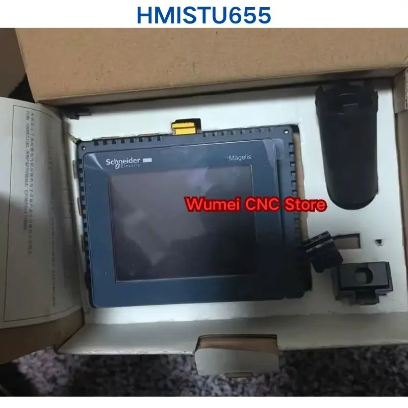 Brand new inventory for Schneider touch screen  HMISTU655 1 piece