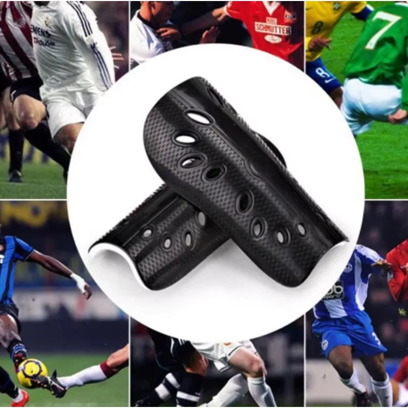 1 Pair Shin Pads for Football Protectors Pads Adult Kids Gear Breathable Sock Insert Board Training Legging Protective Gear Item