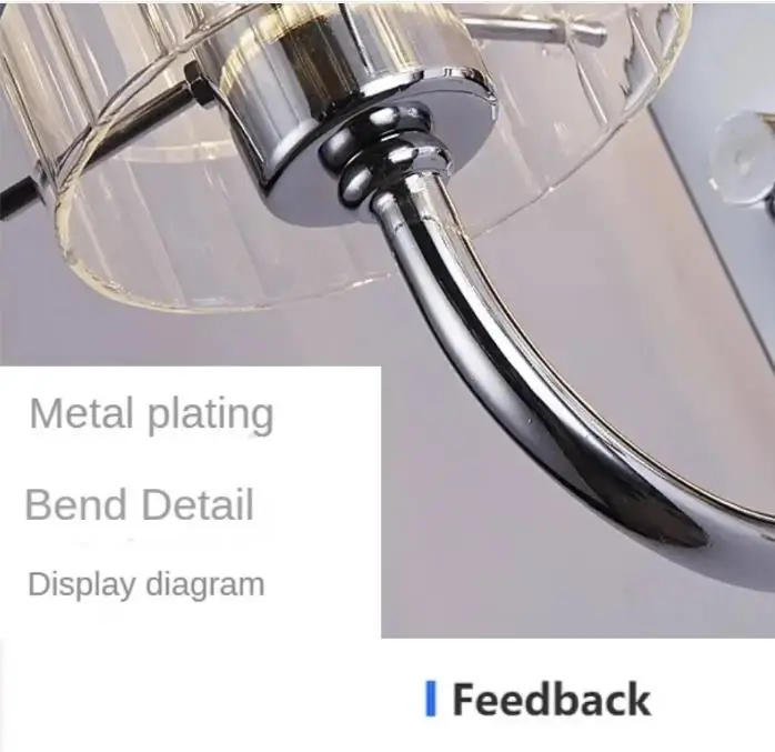 

Brief modern wall lamp mass luminaire bed-lighting built-in lights