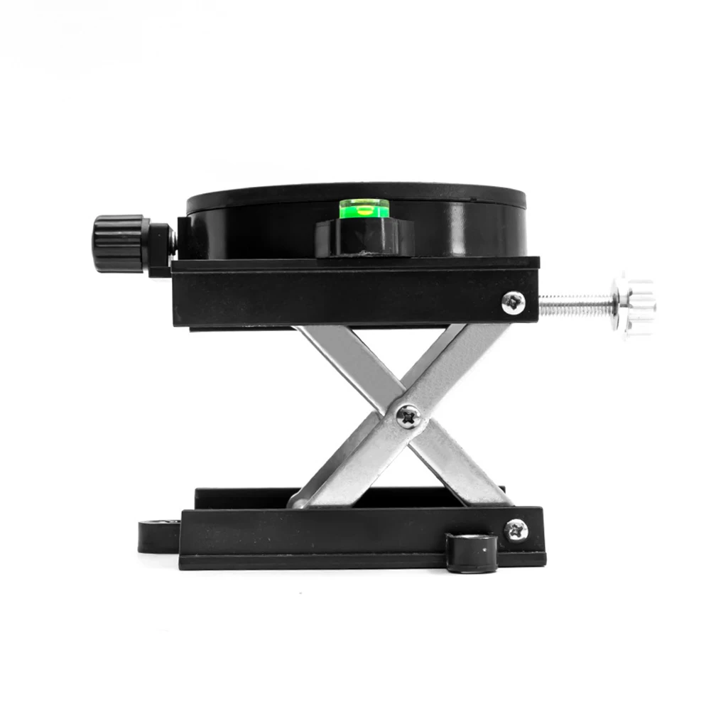 Plataforma elevadora de aleación de aluminio, mesa de rotación de 360 grados, soporte de elevación, prevención de óxido, suministros de carpintería de alta dureza