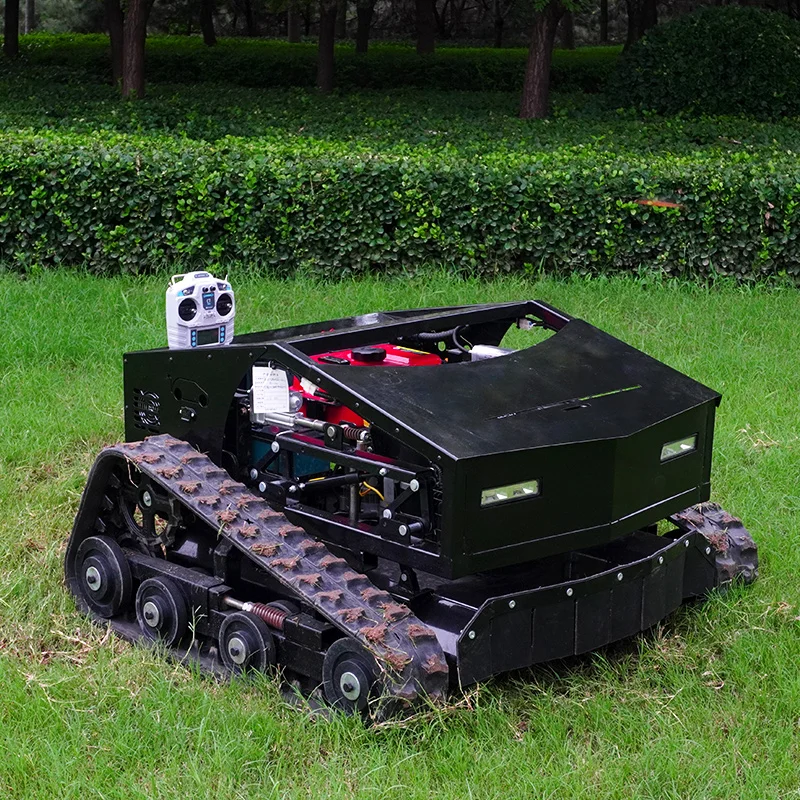 Customized High-power flail lawn mower 800mm 1000mm 1200mm Self Powered Remote Control Garden Lawn Mowers