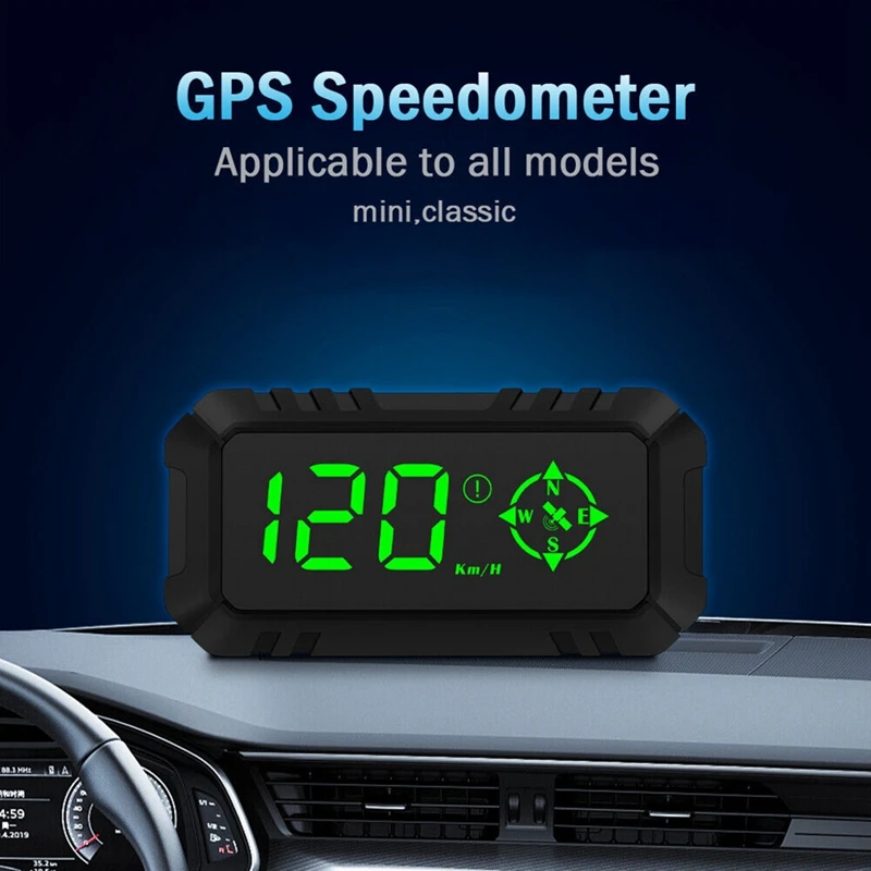 G7 Universal Car HUD Black HUD Plastic HUD Car GPS Head-Up Display Speed Guide Flat Meter Car Supplies