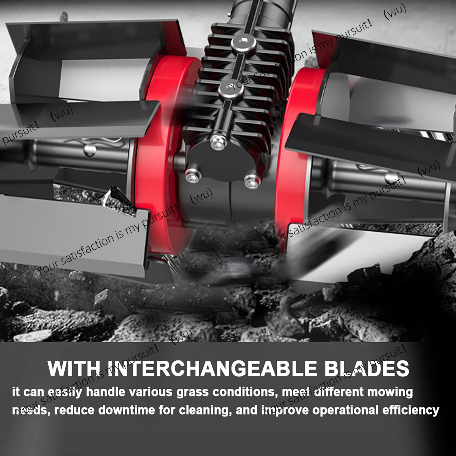 Multifunctional lawn mower accessories, efficient and durable, suitable for horticulture and agriculture