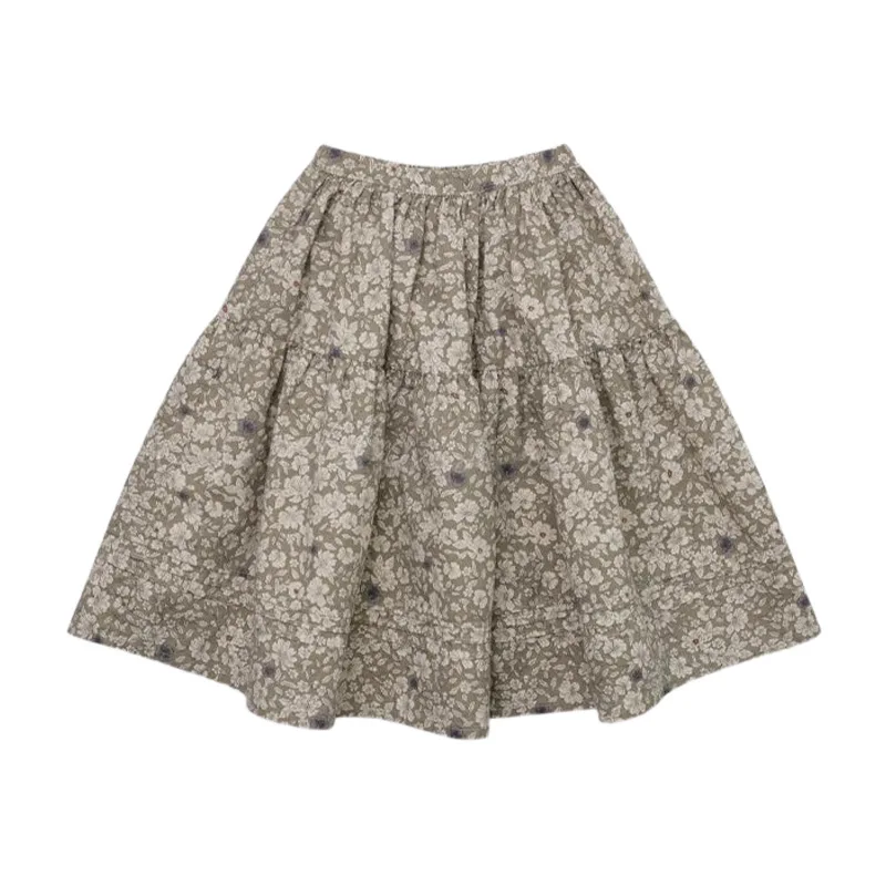 

In Stock! Kids Knitted Cardigan Sweater 2025LOU Autumn/winter New Girls Thick Pants, Wide Leg Five Quarter Pants, Woolen Skirt