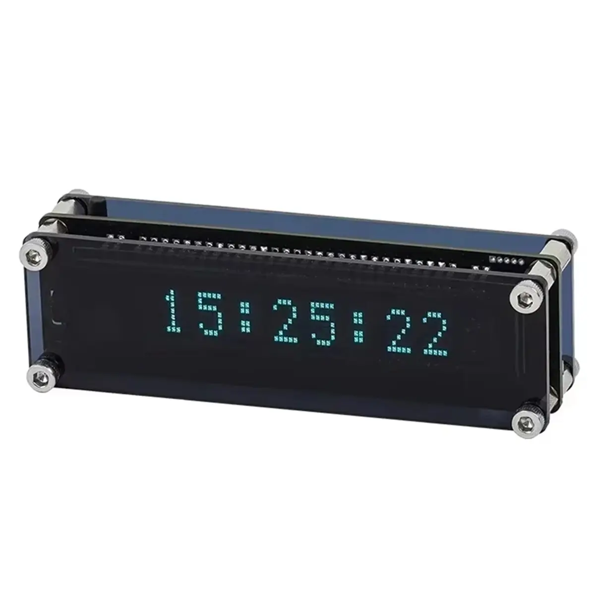 A32I New NVARCHER VFD Clock Vacuum Fluorescent Display WIFI Timing Automatic Calibration Gaming Atmosphere Desktop Decoration