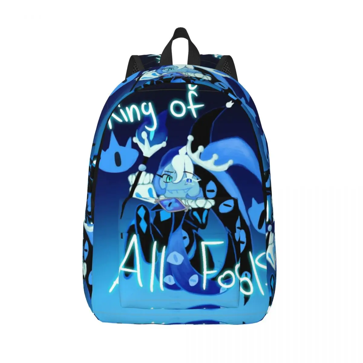 

King Of All Fools Shadow Milk Cookie Backpack Teenage Student Business Daypack Cookie Run Kingdom College Shoulder Bag Gift