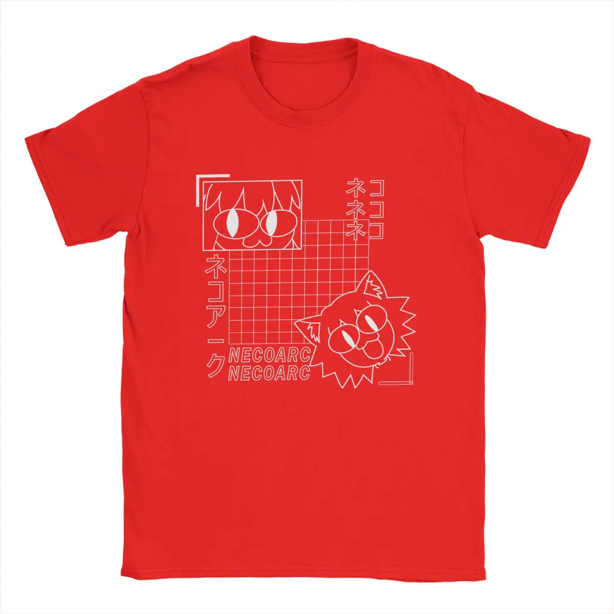 الترفيه Neco قوس تي شيرت الرجال Crewneck 100% تي شيرت قصير الأكمام تي شيرت هدية عيد ميلاد الملابس