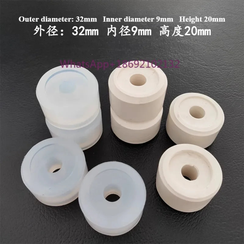 Silicone Wheel Capping Machine, Locking Machine Accessories, Rubber Wear-resistant and Anti Slip Rubber Wheel