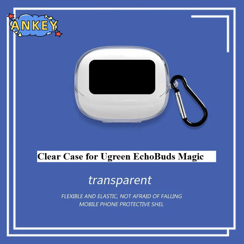 

Прозрачный чехол из ТПУ для наушников Ugreen EchoBuds Magic Case