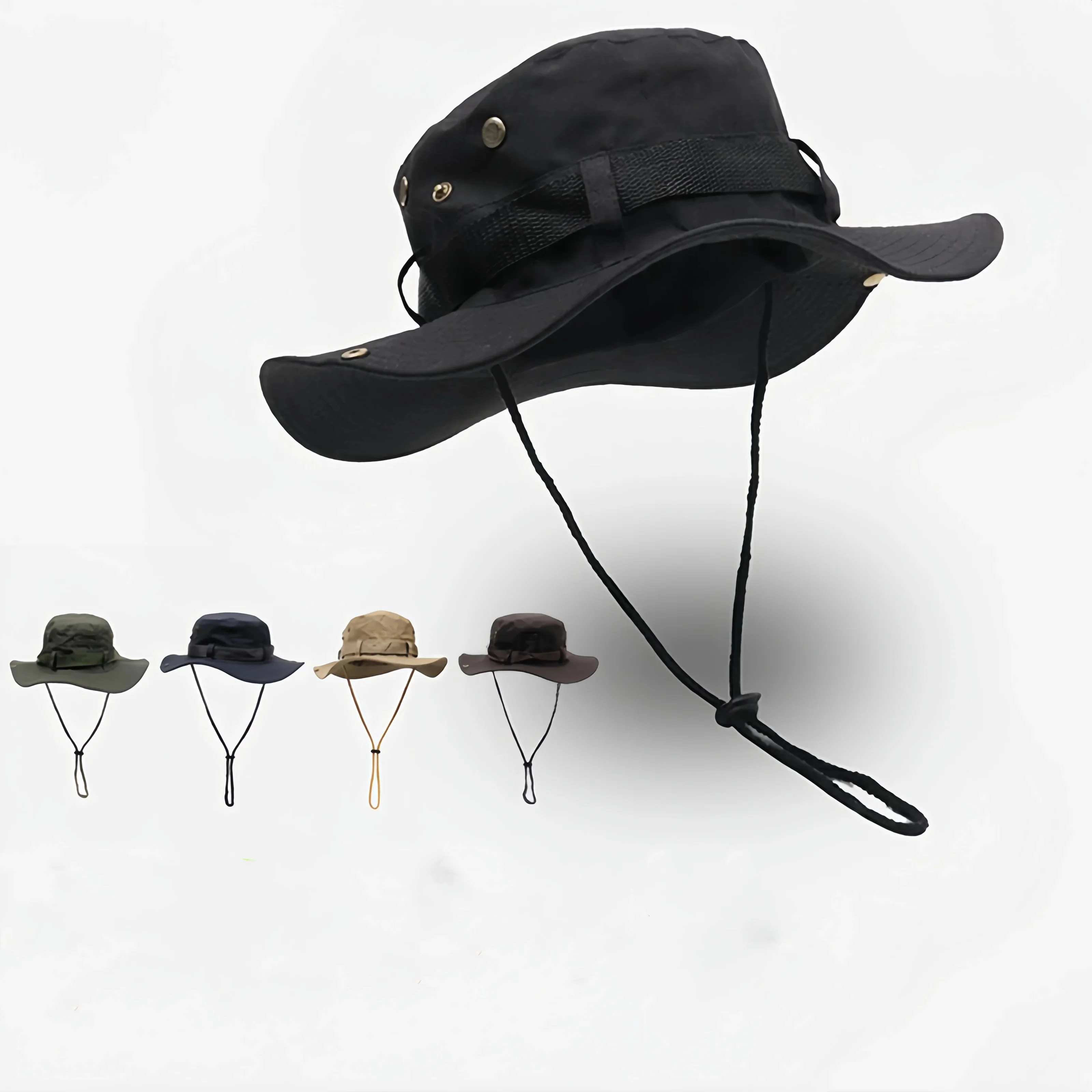 

Multicolor Tactical Bucket Hat Military Cap Camouflage Panama Hat Men Outdoor Sports Sun FishingHiking HuntingCap панама