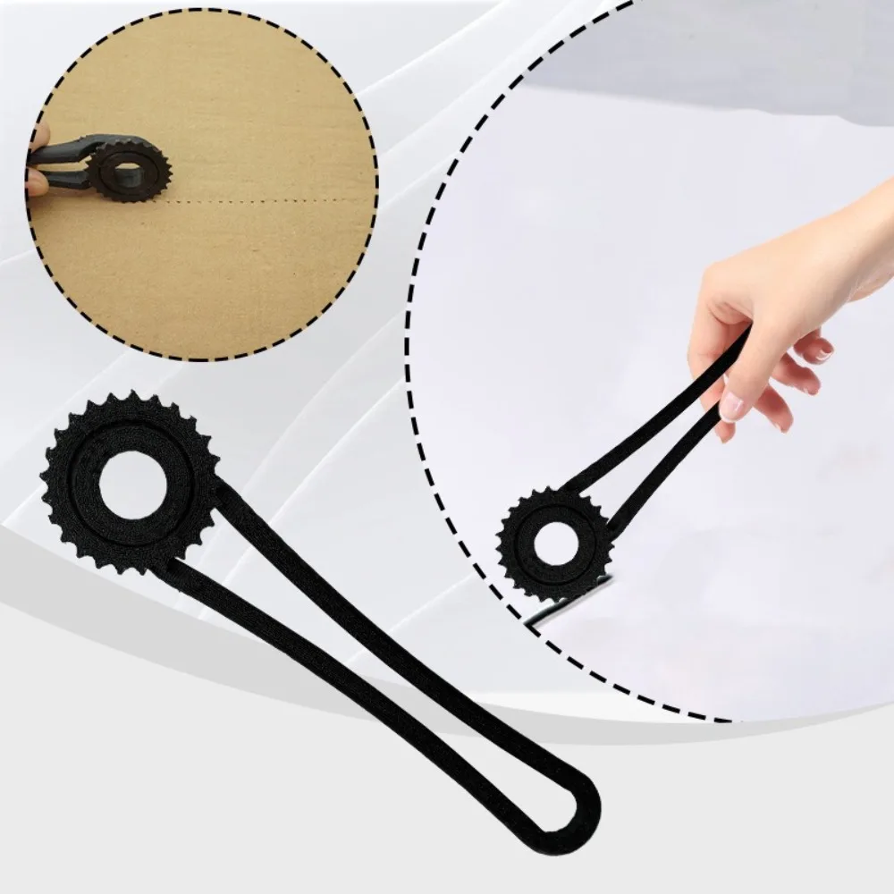 

Creative PLA Cardboard Perforation Tool DIY 3D Printed Cardboard Box Punch Reusable Practical Hand Tool